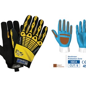 Safety Gloves - CHROME SERIES: CUT 5 IMPACT - 4025