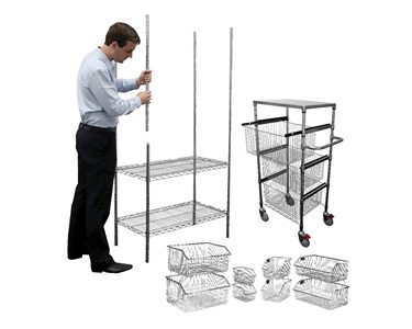Selcare - Wire Storage Systems | Bins, Wire Shelving & Trolleys