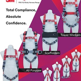 PRO Fall Protection Full-Body Harness Range | 3M