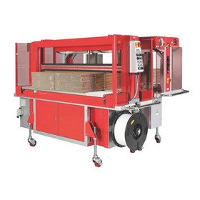 Corrugated Squaring and Strapping System - 3-Side