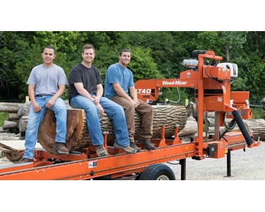 Wood-Mizer - Hydraulic Portable Sawmill Machine | LT40WIDE 