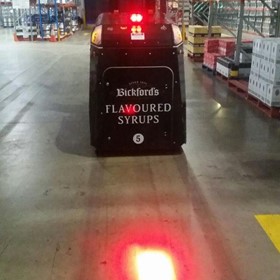 Red Forklift Warehouse Safety Light | Forklift Red Spot