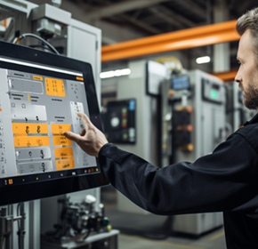 Boosting Industrial Productivity with Touch Screen Monitors