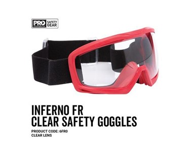 Safety Goggles | 6Fro Inferno FR