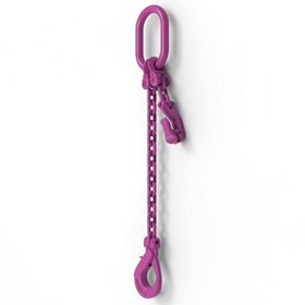 Grade 120 Assembled Chain Slings - Self-locking Hooks