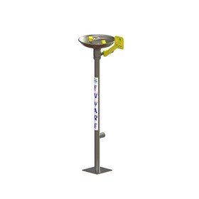 Free Standing Eye Wash Hand Operated - S/S