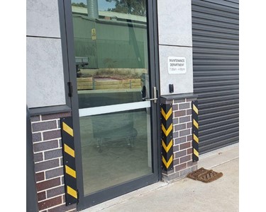 Rubber Corner Guards - Black/Yellow