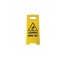 Yellow A-frame Sign - Slippery When Wet
