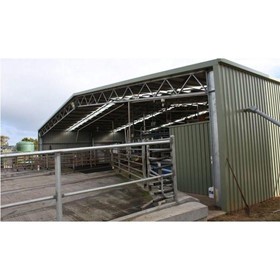 Color Bond 60 Stand Rotary Dairy Shed
