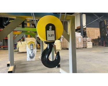 Austwide Cranes - AWC 3.2 Tonne (6m) European Type Electric Wire Rope Hoist - AWC3.2