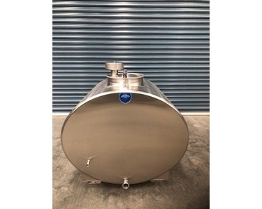 1,000L Insulated Food Grade Transportable Stainless Steel Tanker