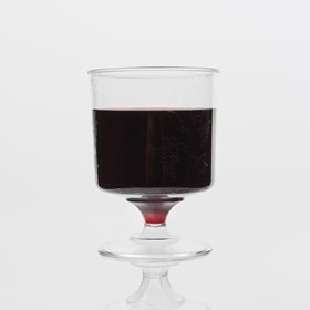 Plastic Wine Goblet - 185ml - GO25