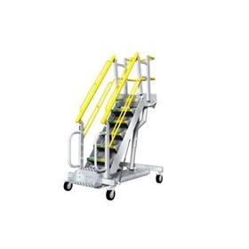 Mobile Staircase  - Height Adjustable Stairs – G Series