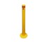 90mm Steel Bollards - Yellow (Base Plate)