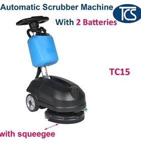 Commercial Battery Powered Auto Floor Scrubber Machine - TC15