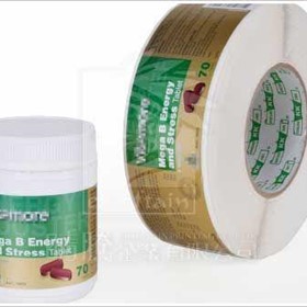 Healthcare Adhesive Labels | Vitamin & Supplement