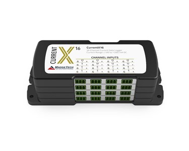 MadgeTech - Data Logger CurrentX Series - 4, 8, 12 and 16-channel 