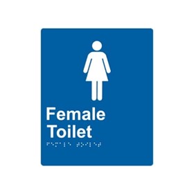 Safety & Orientation Signage | Female-Toilet