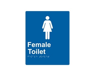 Safequip - Safety & Orientation Signage | Female-Toilet