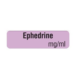 Drug Identification Label - Lilac | Ephedrine