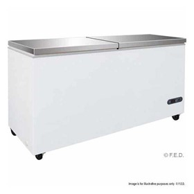 Chest Freezer with SS lids