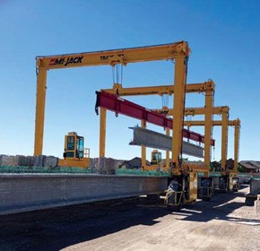 Rubbered Tyred Gantry Cranes MJ250HD
