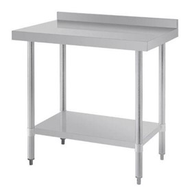 1200x600 Stainless Steel Table Food Grade Work Splashback Bench