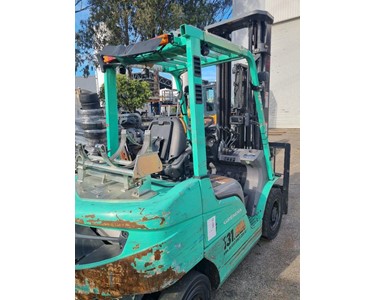 Mitsubishi - LPG Counterbalance Forklift 2.5T | 3-Stage Mast to 6m