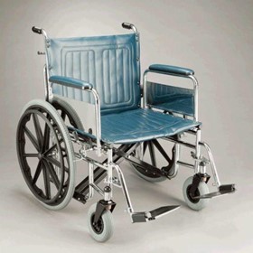 Manual Bariatric Wheelchair | Heavy Duty | 50cm Seat Depth 155kg