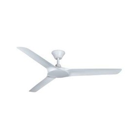 Abyss 142cm 3 Blade DC Ceiling Fan Only in White