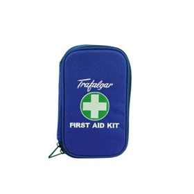 Vehicle Low Risk First Aid Kit Soft Case Blue