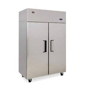 Stainless Steel Double Door Upright Freezers 900L
