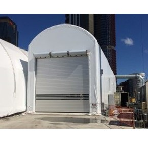 High speed wind resistance doors installed at Barangaroo High speed wind resistance doors installed at Barangaroo