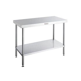 WBB6-0600/A Stainless Steel Workbench with Splashback 