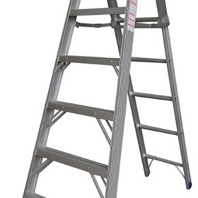 Aluminium Extension Step Ladders | Pro Series