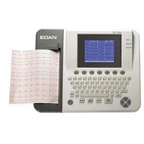 SE-1200 Express Basic Stand Alone ECG With PDF Reporting, A4 Printer