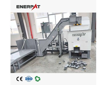 Enerpat - Compact Horizontal Metal Chips Briquetting Press Machine BM-570 