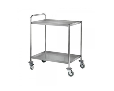 Simply Stainless - Stainless Steel 2 Tier Trolley Cart | SS.14.2