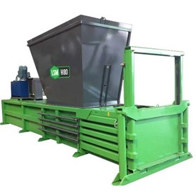 Cardboard and Plastic Horizontal Baler | H80 