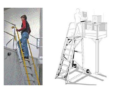 Stockmaster - Height Mobile Access Ladders | Mezzalad &