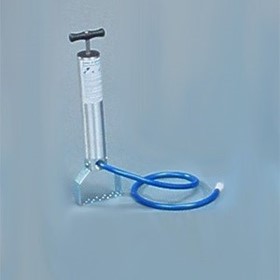 Vacuum Pump Large (Aluminium) with Foot Stirrup | Hartwell Medical
