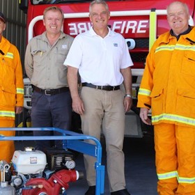 Gorman-Rupp donates Pumps to Australian Fire Stations