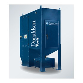 Compact dust collector for metalworking, welding, cutting, spraying