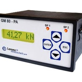 GM 80-PA Measuring Amplifier with Data Logger - By Lorenz Messtechnik