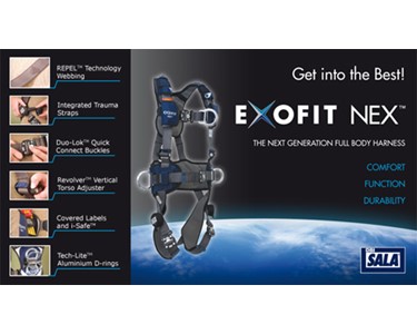 ExoFit NEX Fall Protection Harness Range