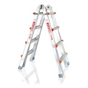 Aluminium Telescopic Access Ladder 1.02m - 3.10m | WAKU