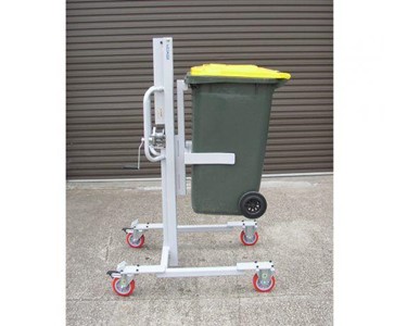 Wheelie Bin Trolley, Manual Lift and Manual Push