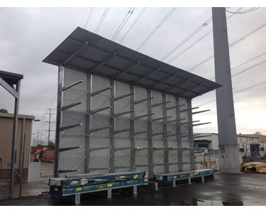 David Hill Industrial Group - Galvanised Cantilever Roof