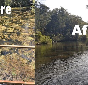 Golf Course Improves Dam Water Quality by Innovative Aeration Golf Course Improves Dam Water Quality by Innovative Aeration