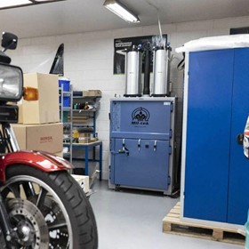 Smaller Motorcycles Repair Shop Sees Several Advantages of Having a Waste Baler